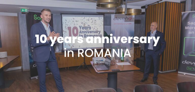 Deveho Romania office 10 years anniversary