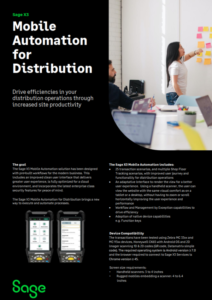 Mobile Automation for Distribution