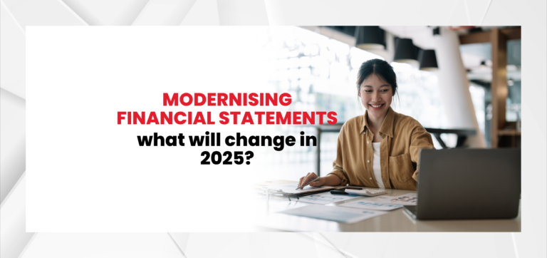 Modernising financial statements