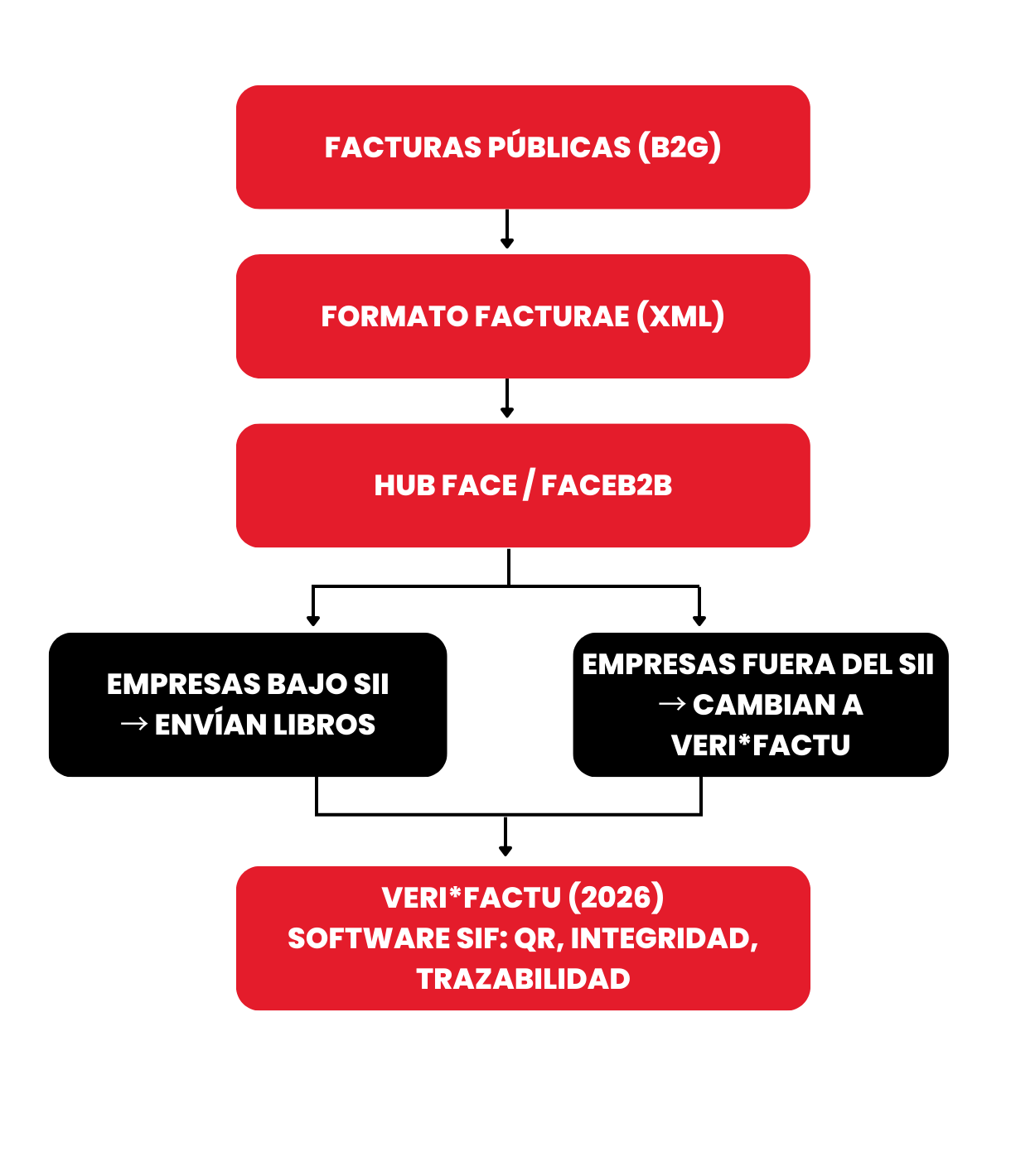 Esquema del sistema español